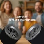 Zebronics Pluto S30 – 2.0 Channel Wired Multimedia Speaker System