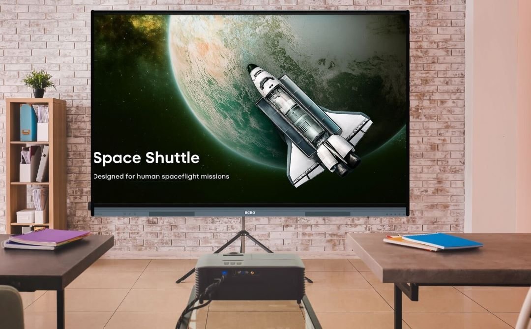 BenQ RE7504 – 75″ RE Series 4K UHD Interactive Flat Panel for Classrooms - Image 3